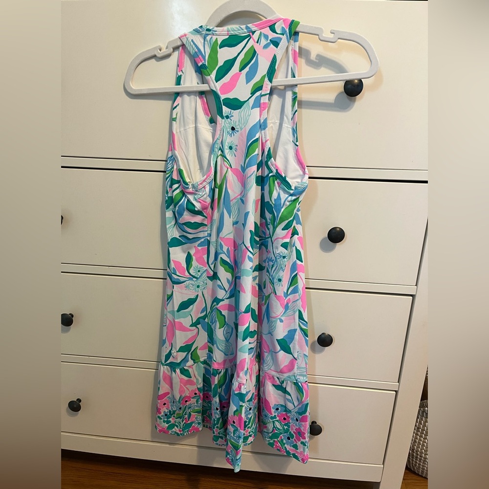 Lilly Pulitzer Luxletic Multicolor Floral Dress - Picture 5 of 8